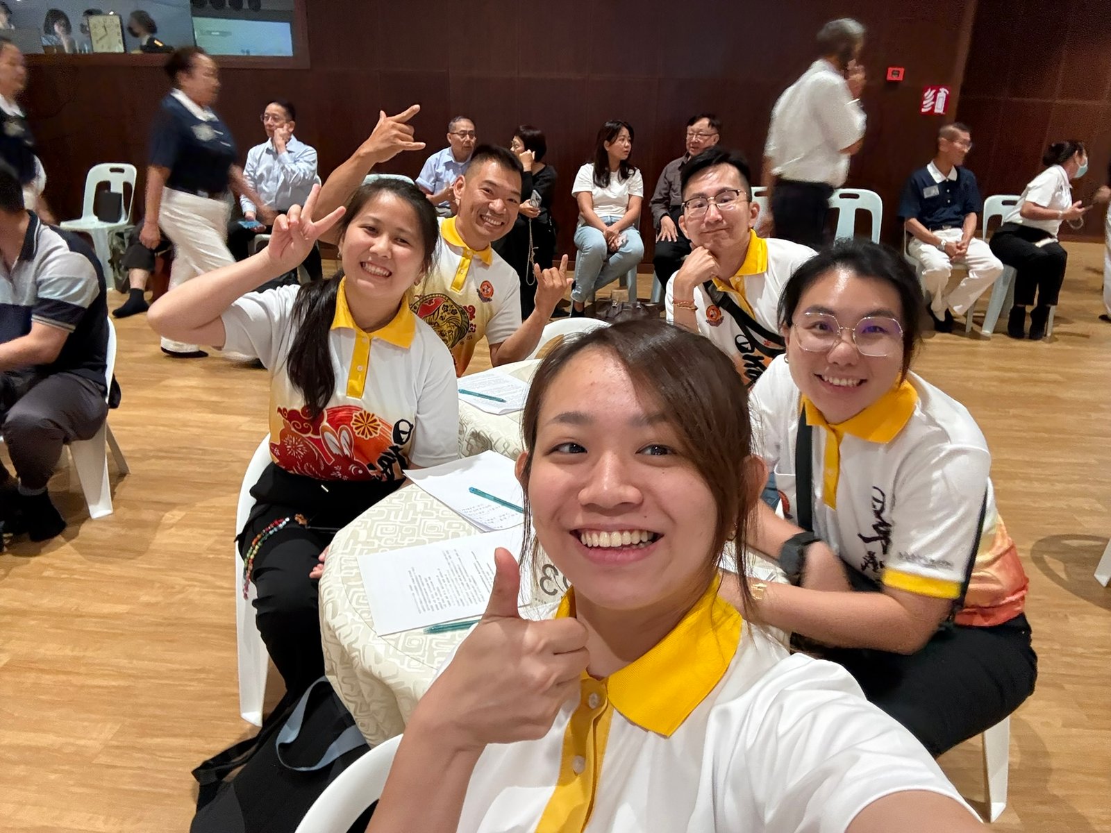 慈惠青足團成員投入研討會學習活動